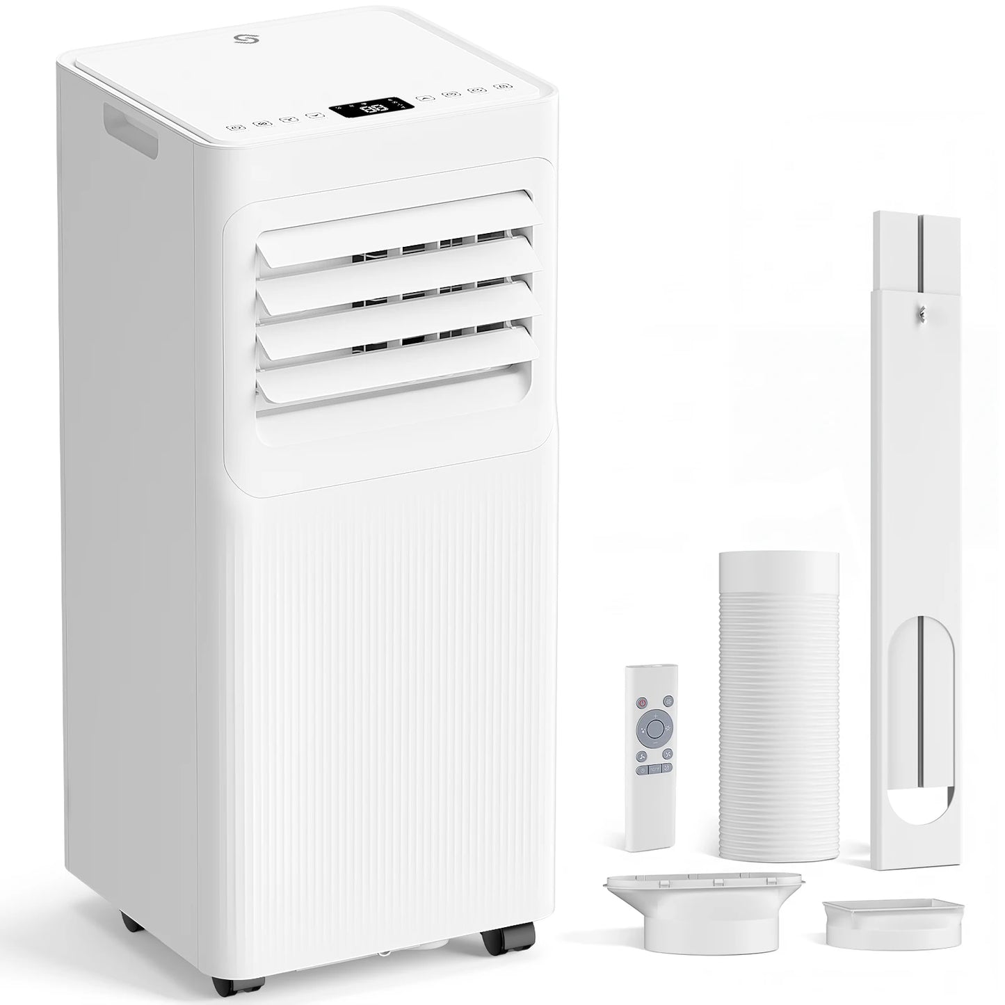 Climatiseur Portable 9000 BTU | 3 Modes | Minuterie 24H | Télécommande | Pour Chambre, Salon & Bureau